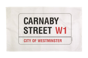 Cotton london carnaby street tea towel