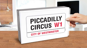 Light Box Piccadilly Circus London Street Sign