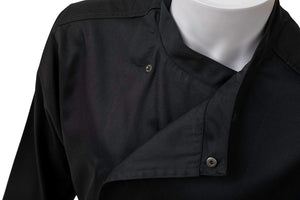 Personalised black chefs cooks jacket 