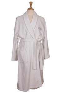 Personalised cotton towelling robe gown one size