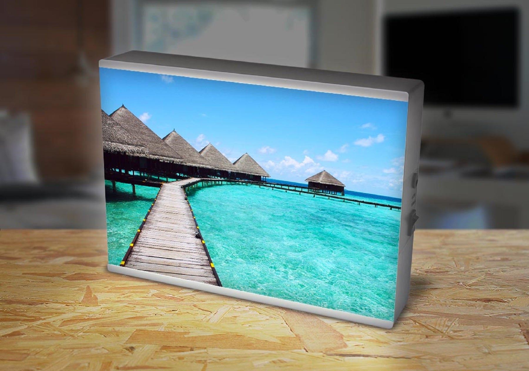 Personalised light box gift